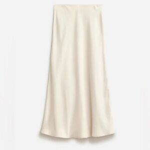J. Crew Cream Maxi Skirt